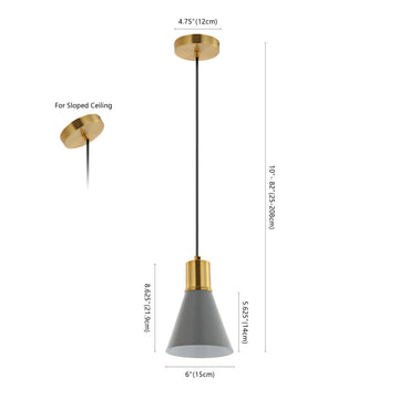 Apollo Metal LED Pendant
